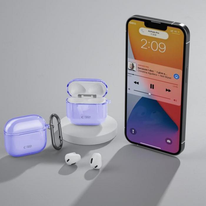 Tech-Protect - Tech-Protect Apple Airpods 4 Skal Flexair - Violet