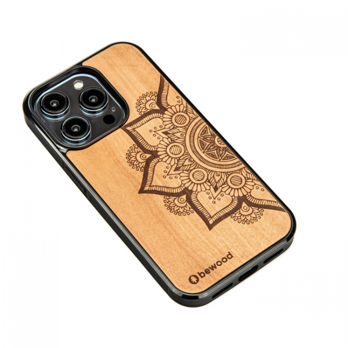 Bewood - Bewood iPhone 15 Pro Mobilskal Mandala ppelved