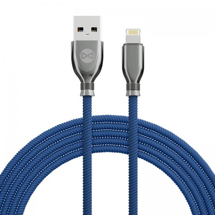 Forever - Forever Tornado USB-A till Lightning kabel 1m 3A - Navy