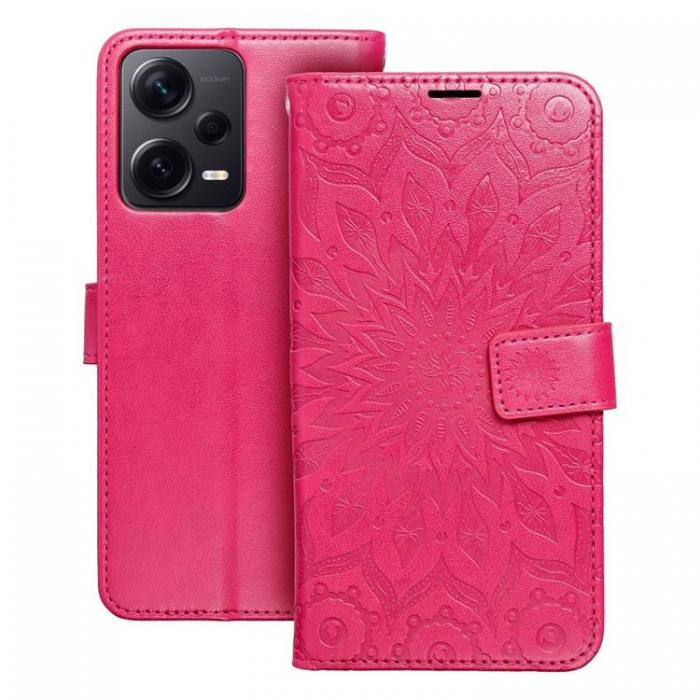 A-One Brand - Xiaomi Redmi Note 12 5G Plnboksfodral Mezzo - Magenta