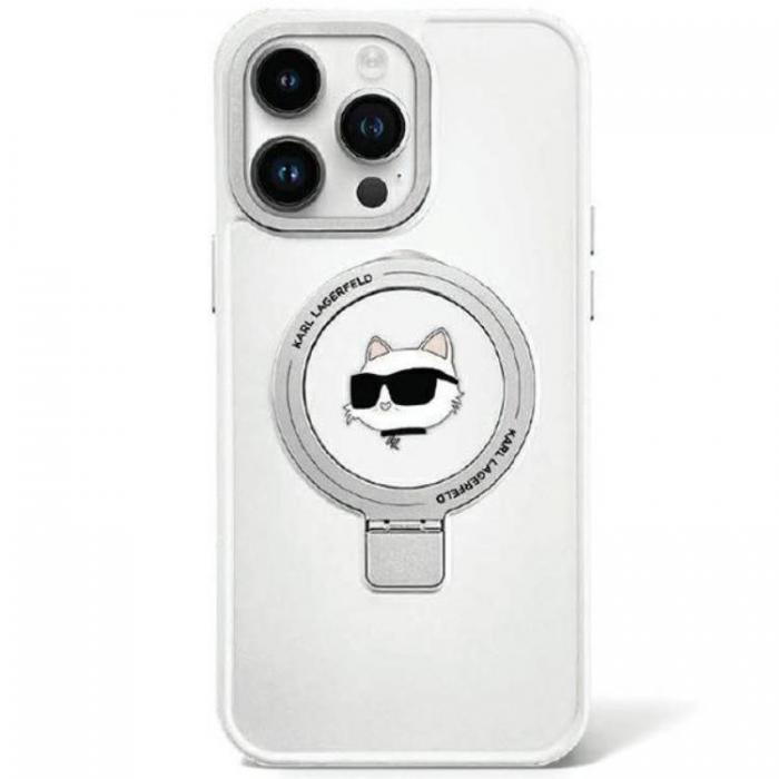 KARL LAGERFELD - KARL LAGERFELD iPhone 15 Pro Mobilskal MagSafe Ringstll