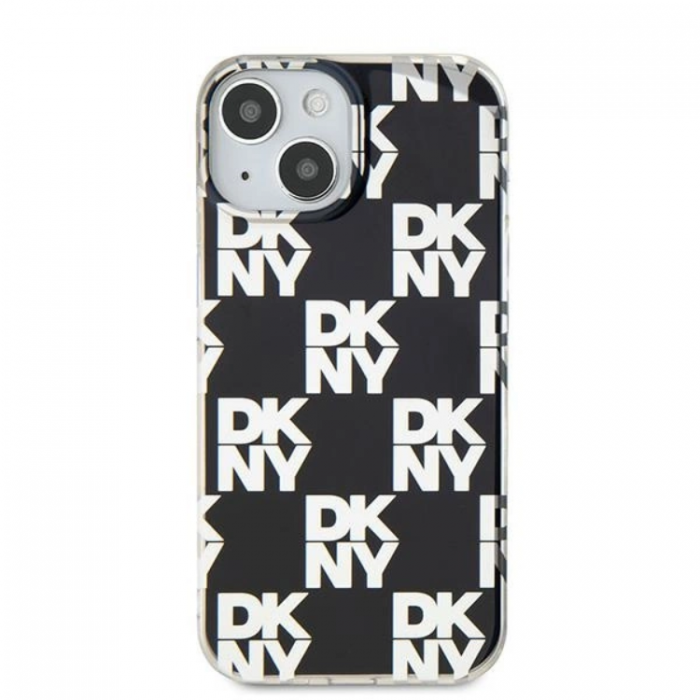 DKNY - DKNY iPhone 15/14 Plus Mobilskal IML Checkered Mono Pattern