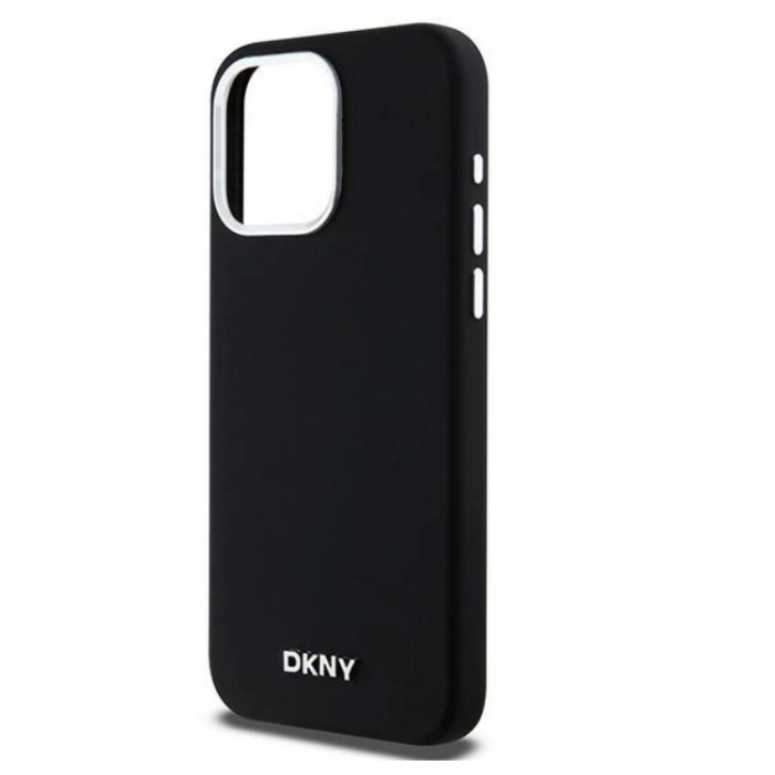 DKNY - DKNY iPhone 14 Pro Mobilskal Magsafe Liquid Silikon Small Metal Logo