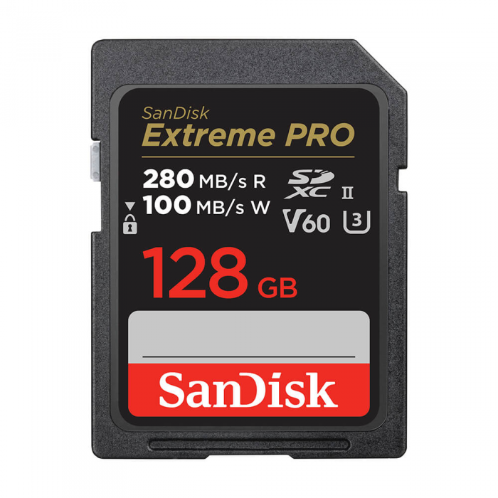 Sandisk - SANDISK Extreme Pro 128GB 280MB/s V60 C10 UHS-II