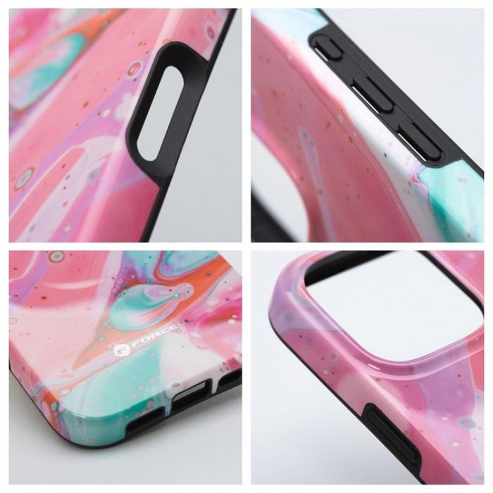 Forcell - Forcell iPhone 16 Plus Mobilskal MagSafe Mirage - Rosa Marble