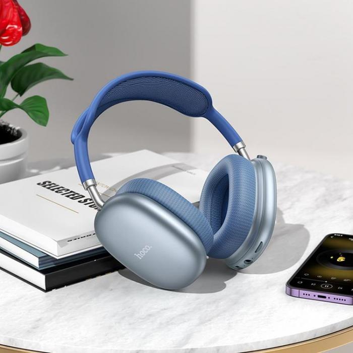 Hoco - Hoco Over-Ear Hrlurar Trdlsa Bluetooth W55 - Himmelbl