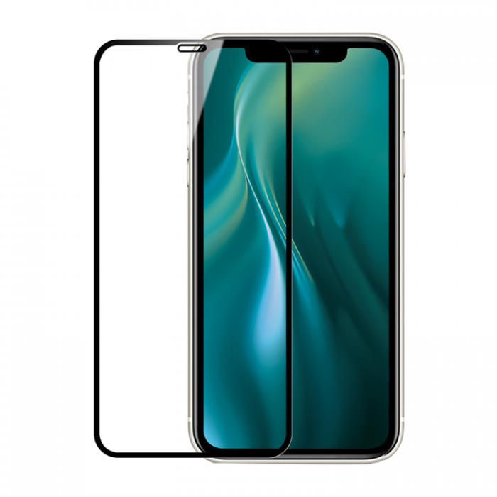 Etteri - Etteri iPhone X/XS/11 Pro Hrdat Glas Skrmskydd 9D - Svart