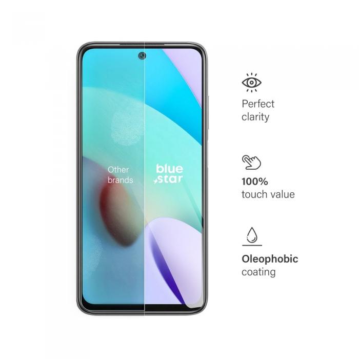 Blue Star - Blue Star Hrdat Glas till Xiaomi Redmi 10 4G (2021/2022)