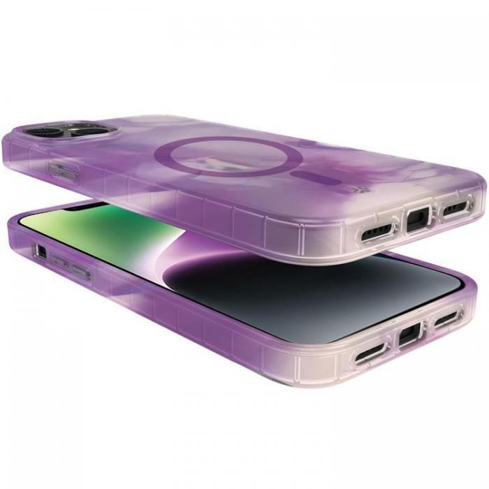 Celly - Celly iPhone 15 Mobilskal Magsafe TPU - Lila