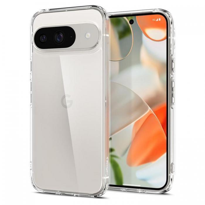 Spigen - Spigen Google Pixel 9/9 Pro Mobilskal Ultra Hybrid - Crystal Clear