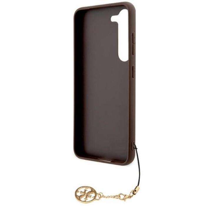 Guess - Guess Galaxy S24 Plus Mobilskal Charms Collection - Brun