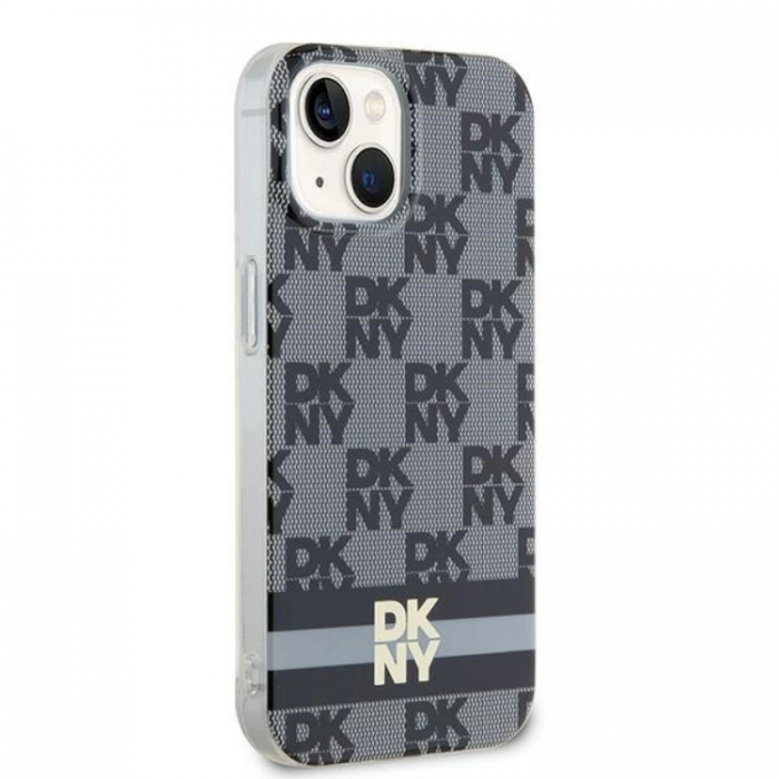 DKNY - DKNY iPhone 15/14/13 Mobilskal Magsafe IML Checkered Mono Pattern