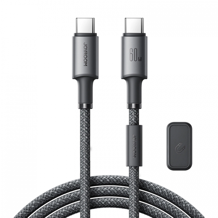 Joyroom - Joyroom S-A50 3A USB-C - USB-C Kabel 60W 1.2m - Gr