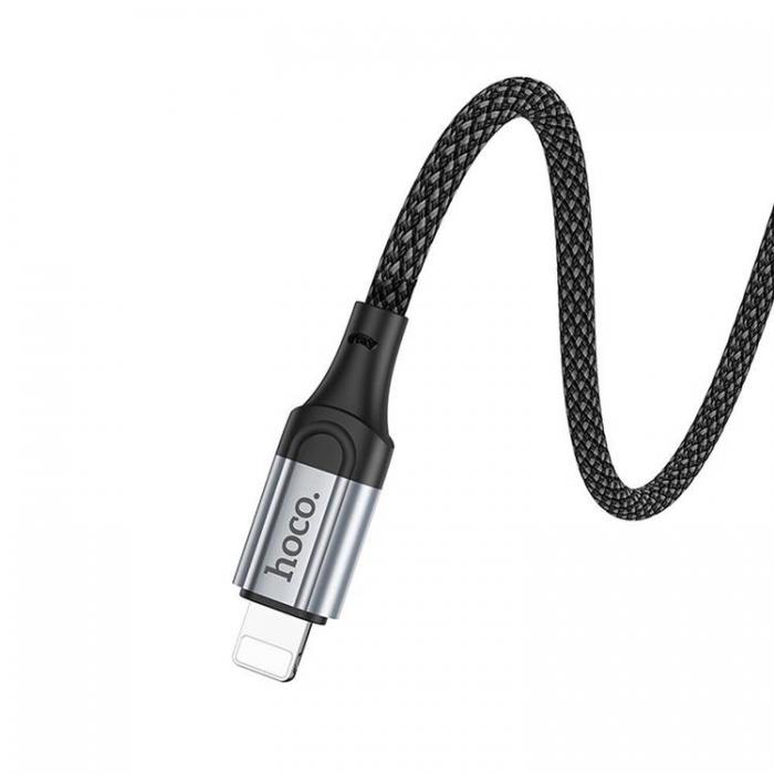 Hoco - Hoco Lightning till Aux 3.5mm Kabel 1m UPA26 - Svart