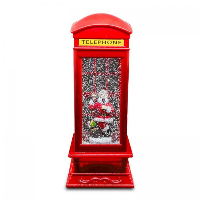 Forever Light - Forever Light Christmas Snow Globe Lykta PHONE BOX FLX-2