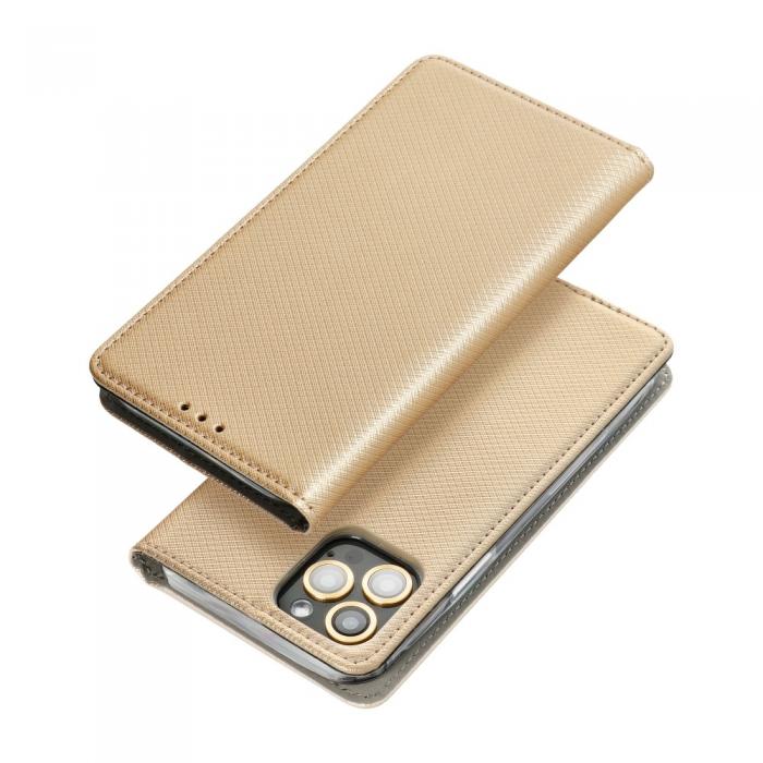 OEM - Smart Plnboksfodral till iPhone 13 MINI Guld