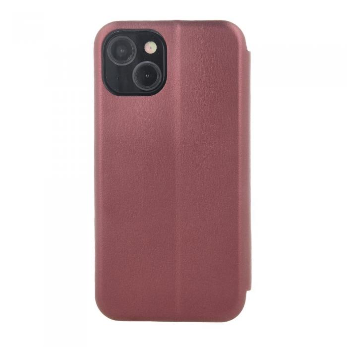 OEM - Smart Diva fodral fr Samsung Galaxy S24 burgundy