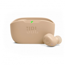 JBL - JBL In-Ear Hörlurar Trådlösa Wave Buds - Beige