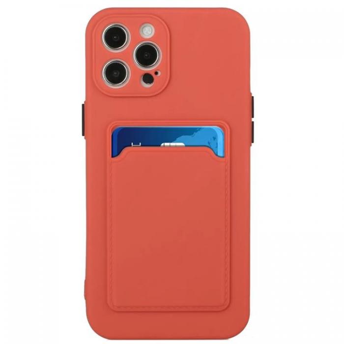 Taltech - iPhone 15 Pro Max Mobilskal Korthllare - Rose