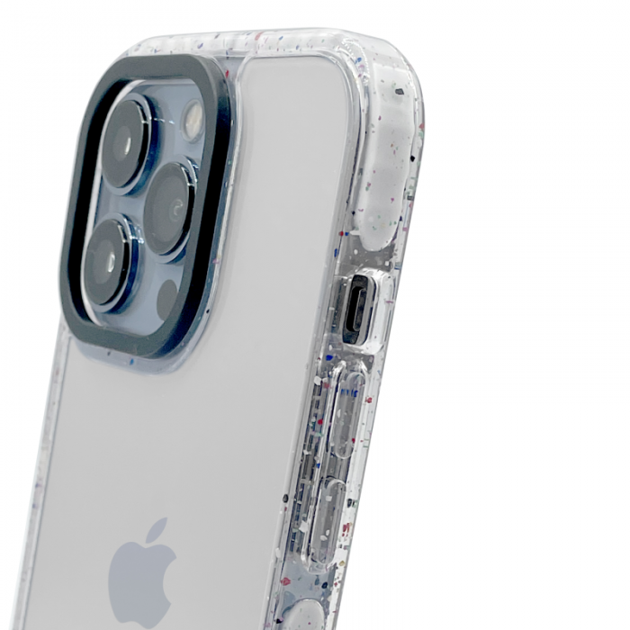 UTGATT1 - Puro iPhone 14 Pro Max Skal Re-Cover - White/Transparent