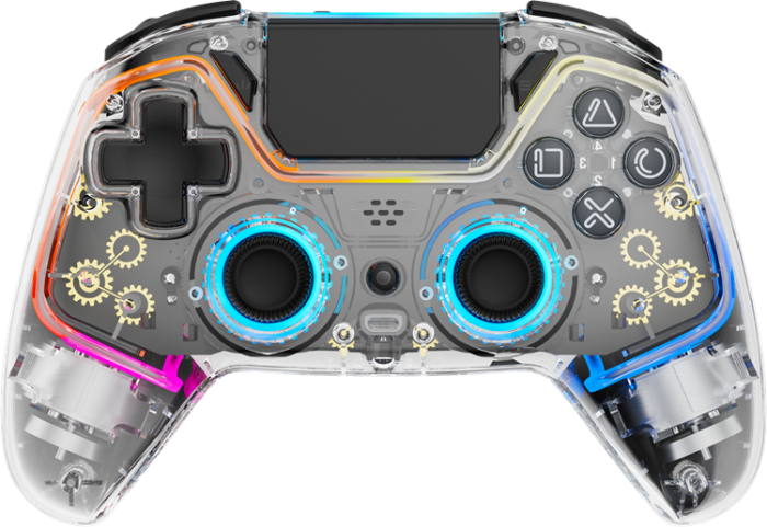 UTGATT1 - Deltaco Gaming Trdls Controller PS4 - RGB/Transparent