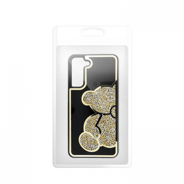 A-One Brand - Galaxy S25 Ultra Mobilskal Teddy Bear - Guld