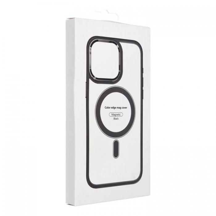 A-One Brand - iPhone 16 Pro Max Mobilskal MagSafe Color Edge - Bl