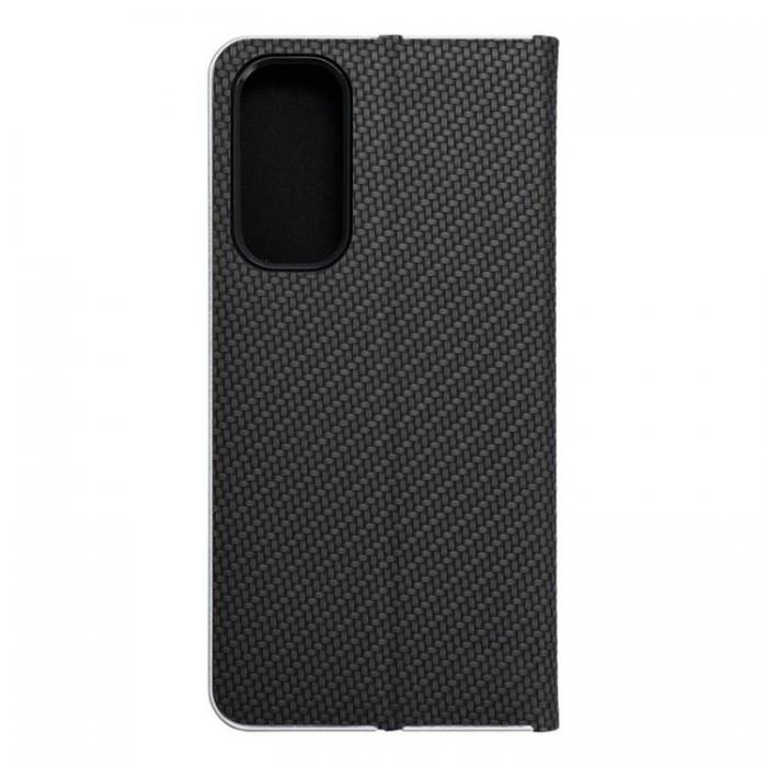 A-One Brand - Xiaomi Redmi Note 13 Pro Plus Plnboksfodral Luna Carbon - Svart