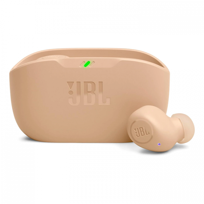 JBL - JBL In-Ear Hrlurar Trdlsa Wave Buds - Beige