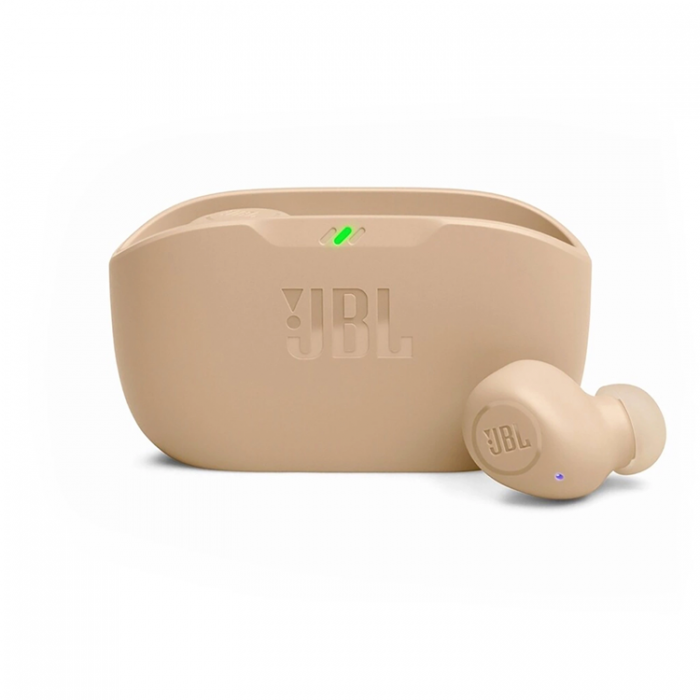 JBL - JBL In-Ear Hrlurar Trdlsa Wave Buds - Beige