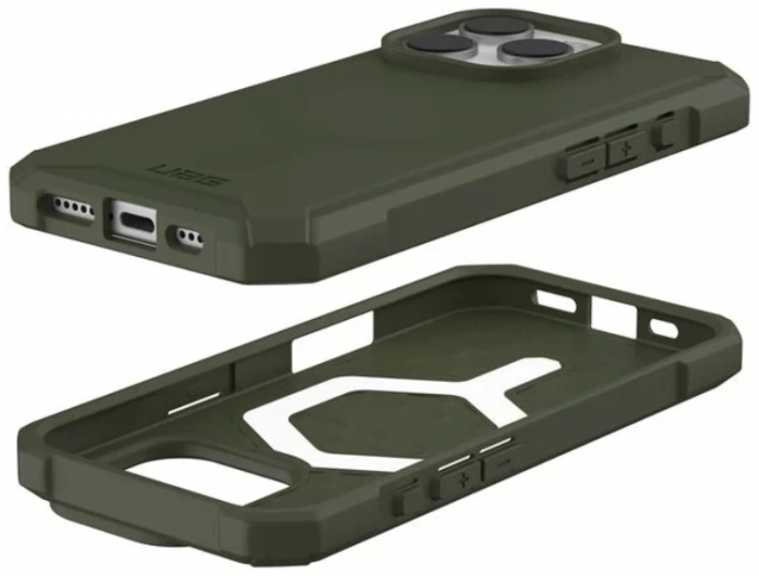 UAG - UAG iPhone 16 Pro Mobilskal MagSafe Essential Armor - Grn