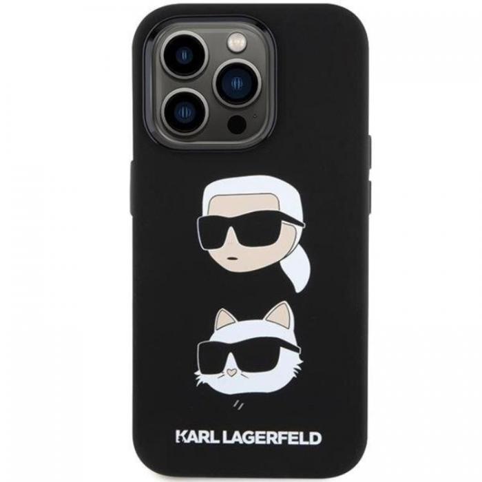 KARL LAGERFELD - KARL LAGERFELD iPhone 15 Pro Max Mobilskal Karl&Choupette Head