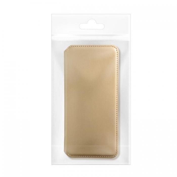 A-One Brand - Galaxy S25 Ultra Plnboksfodral Dual Pocket - Guld