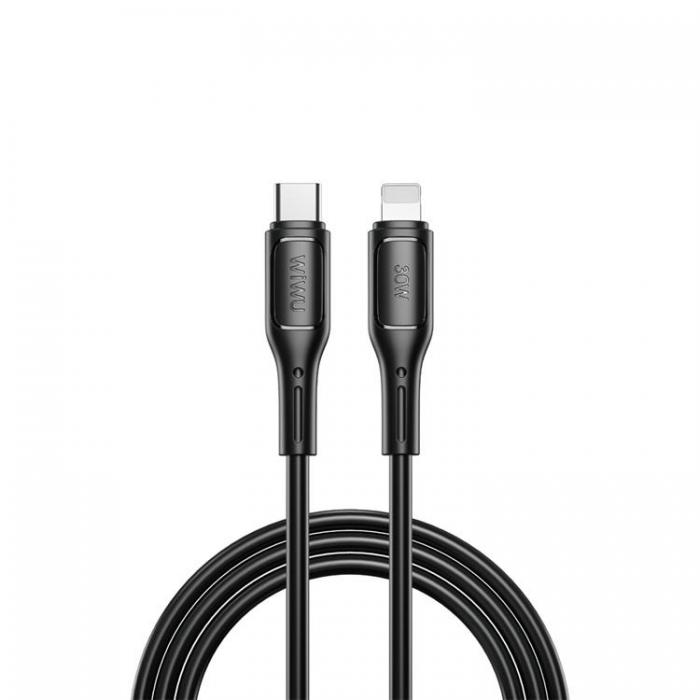 WIWU - WIWU USB-C Till Lightning Kabel 30W 1m Starlink Series - Svart