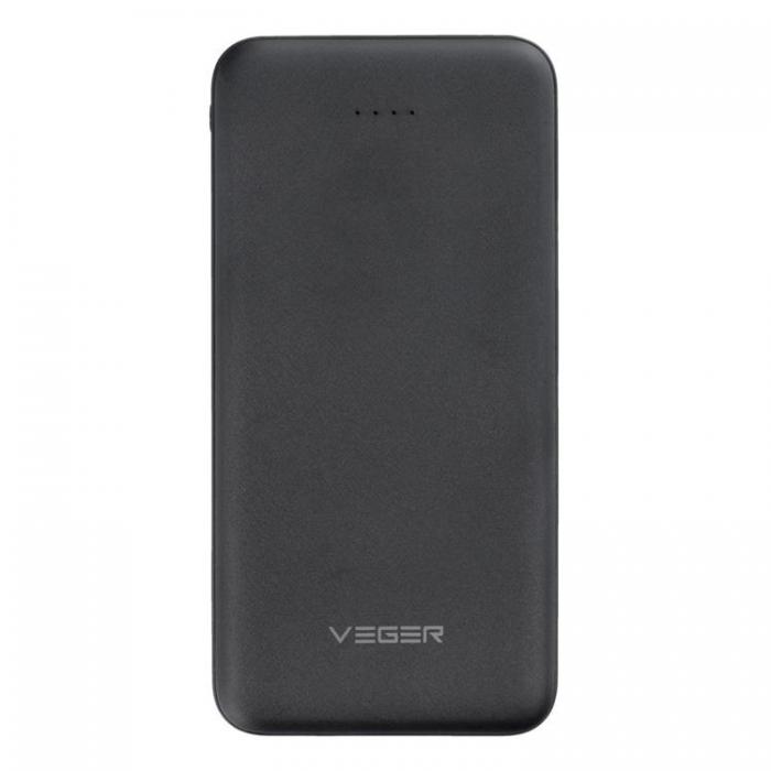 Veger - VEGER powerbank 10 000 mAh 2A A10 (W1065) black