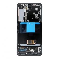 SpareParts - SAMSUNG S22 Skärm med LCD-display ServicePack S901 - Grå