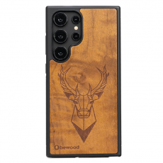 Bewood - Bewood Galaxy S24 Ultra Mobilskal Deer Imbuia