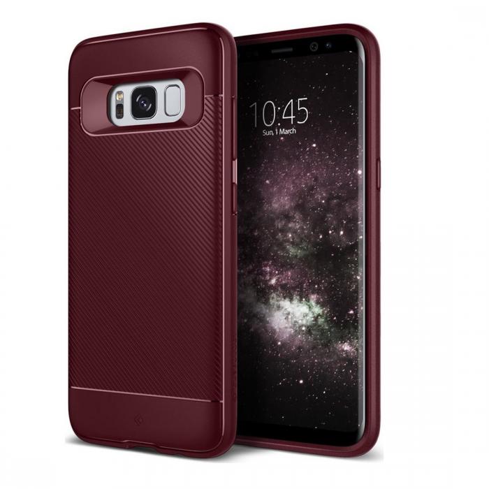 UTGATT5 - Caseology Vault II Skal till Samsung Galaxy S8 - Burgundy