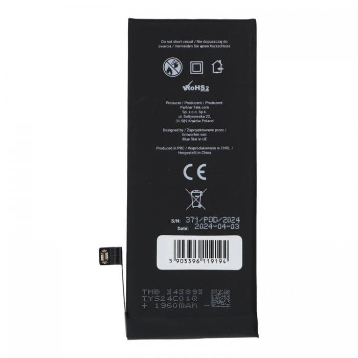 Blue Star - Blue Star iPhone SE 2020 Batteri HQ 1821 mAh