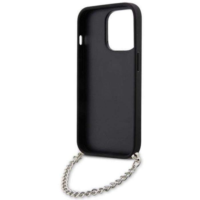 KARL LAGERFELD - KARL LAGERFELD iPhone 14 Pro Mobilskal Monogram Chain