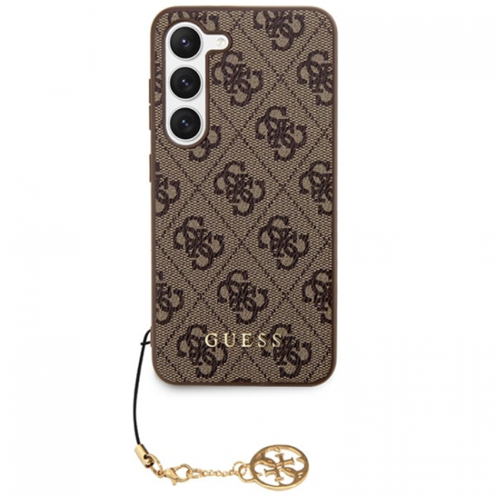 Guess - Guess Galaxy A35 5G Mobilskal Charms Collection - Brun