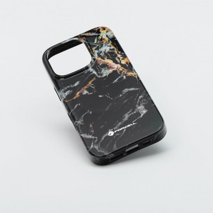 Forcell - Forcell iPhone 16 Pro Mobilskal MagSafe Mirage - Svart Marble