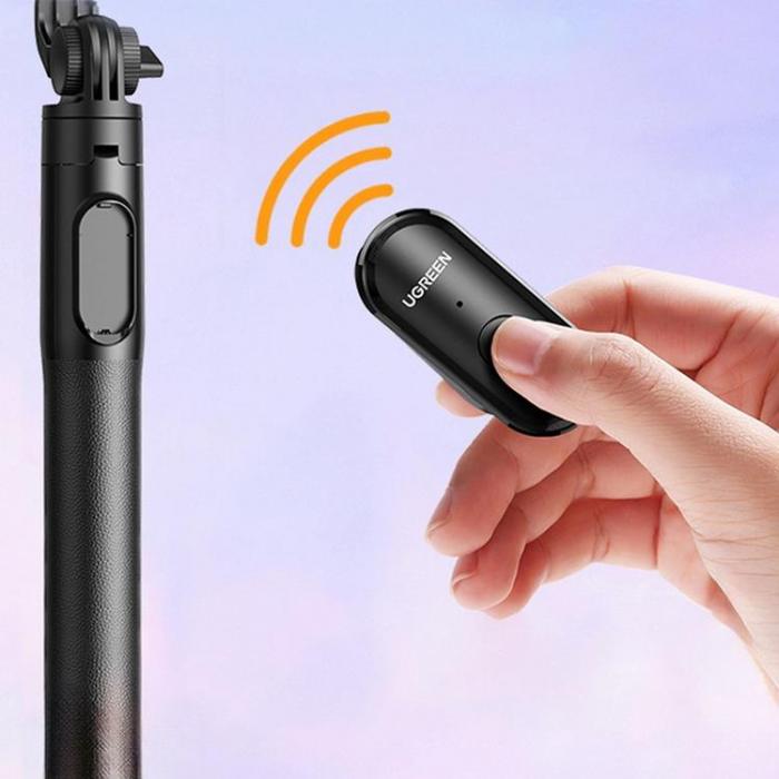 Ugreen - Ugreen Bluetooth Selfiestick Med Stativ Fjrrkontroll 1.5m