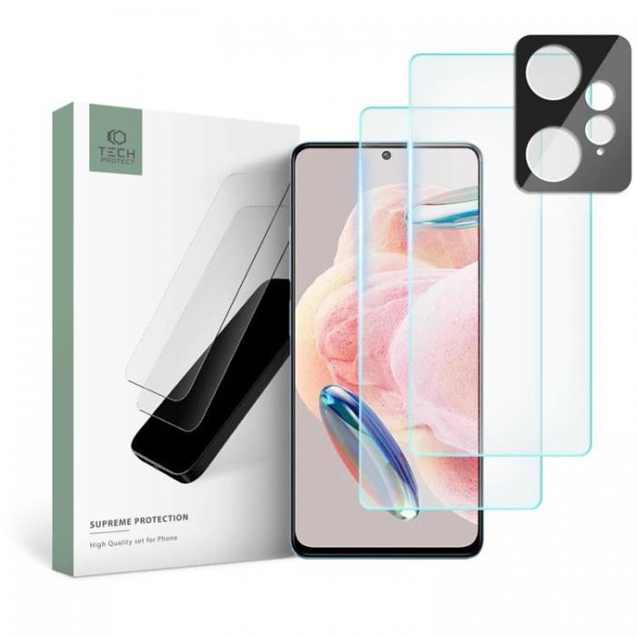 Tech-Protect - Tech-Protect Xiaomi Redmi Note 12 4G Hrdat Glas Skrmskydd