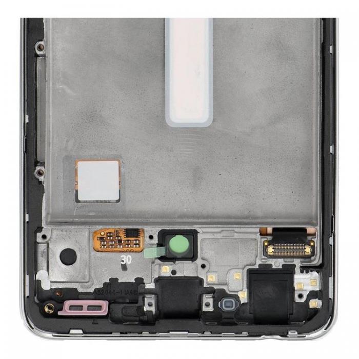 SpareParts - SAMSUNG A52S 5G Skrm med LCD-display ServicePack Vit