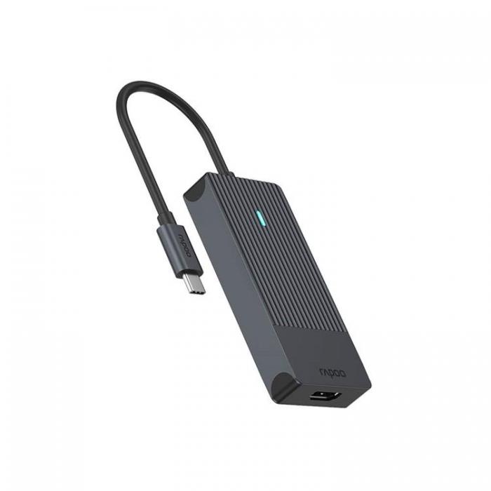 Rapoo - RAPOO Multiport UCM-2001 4-in-1 USB-C Adapter