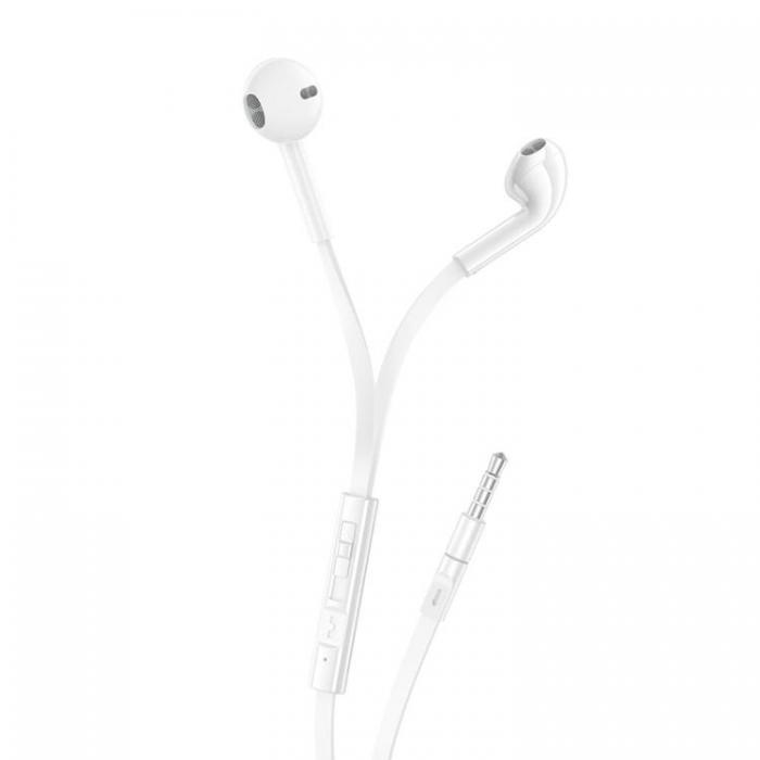 XO - XO In-Ear Trdbundna Hrlurar Jack 3.5mm EP68 - Vit