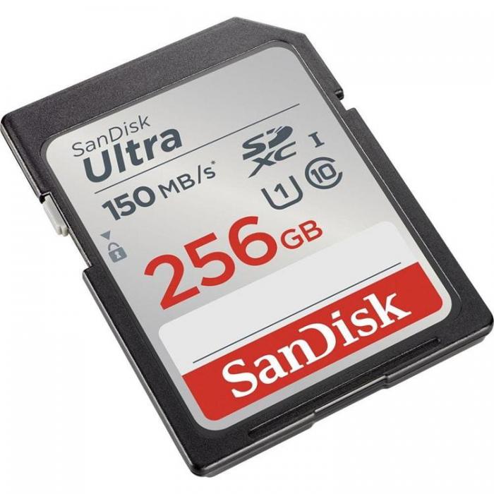 Sandisk - Sandisk Minneskort Ultra SDXC 256GB 150MB/s