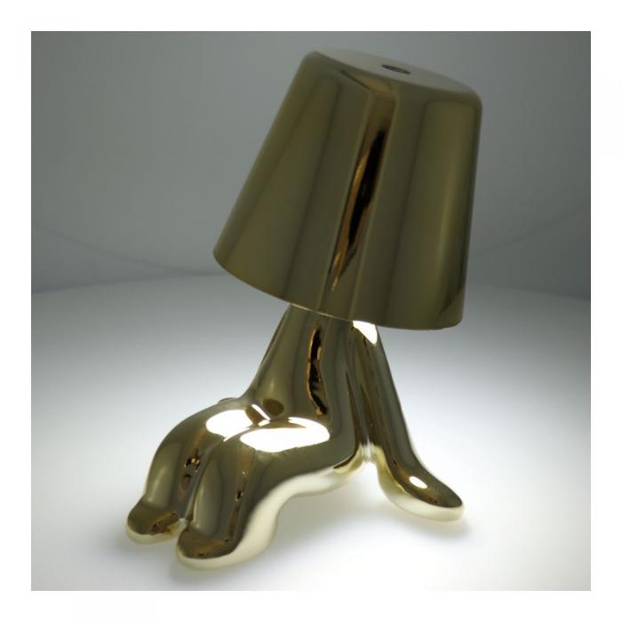 A-One Brand - Bordslampa Vid Sngen GOLD MAN Seat (model 6) MLTL