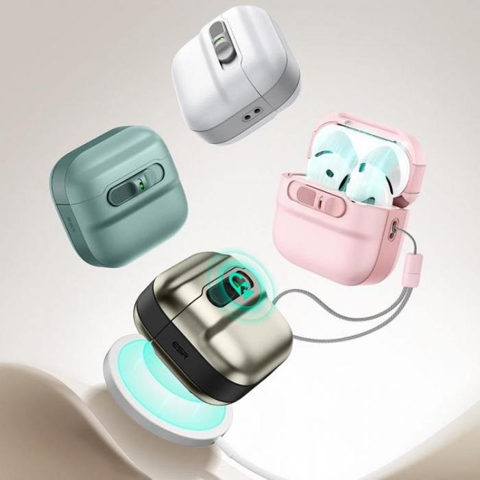 ESR - ESR Airpods 4 Skal Magsafe Halolock - Rosa